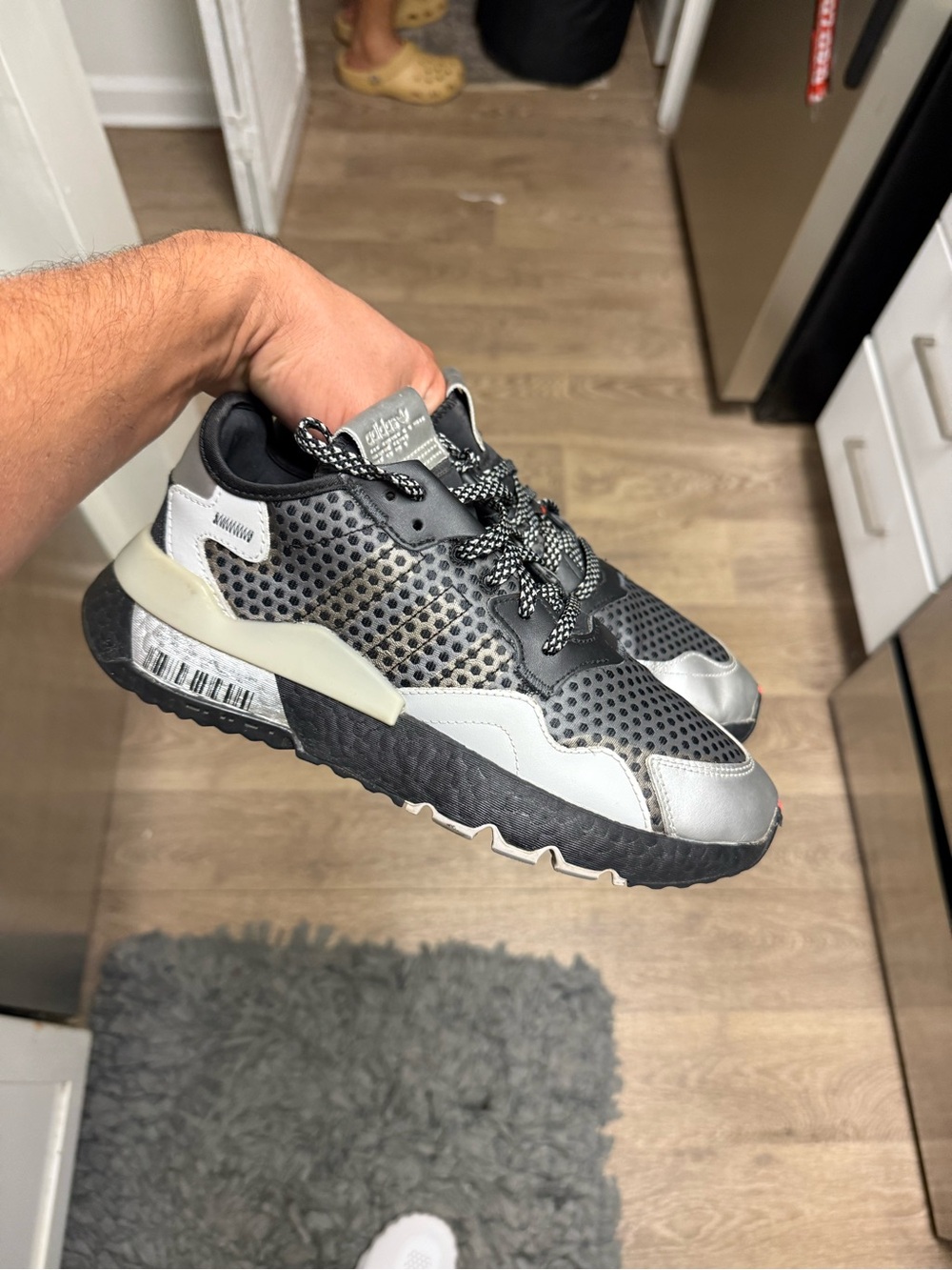 Adidas Nite Jogger 3M Bar C Jogger Men's Size 8 Used